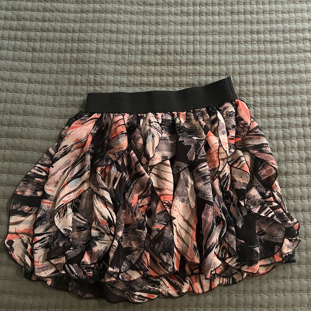 Stylish Black and Pink Women's Skirt